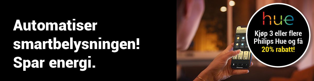 -20% på Philips Hue* -20% på Philips Hue*