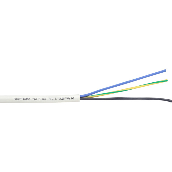 Badstukabel 3G1,5mm2 Badstukabel 3G1,5mm2