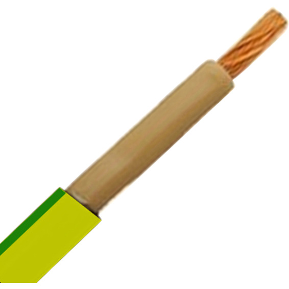RKK 10mm² Gul/Grønn Dobbelisolert RKK 10mm² Gul/Grønn Dobbelisolert