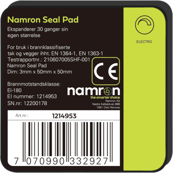 Namron Seal Pad