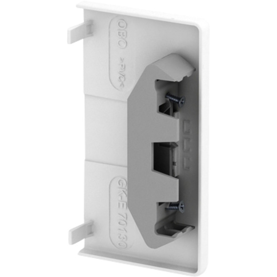 Kanal GK-E70130RW Endestykke OBO Kanal GK-E70130RW Endestykke OBO