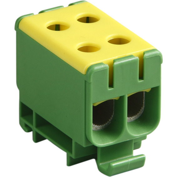 KE 66.3 Universalklemme. 50mm² AL/CU Gul/Grønn KE 66.3 Universalklemme. 50mm² AL/CU Gul/Grønn