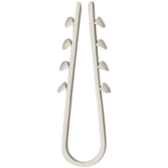 DKS 8-28 Kabel-/rørfeste diameter fra 8-28mm Hvit DKS 8-28 Kabel-/rørfeste diameter fra 8-28mm Hvit