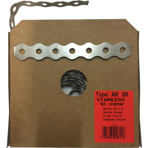 Patentbånd AR 26mm Rustfritt Stål A-4 Patentbånd AR 26mm Rustfritt Stål A-4
