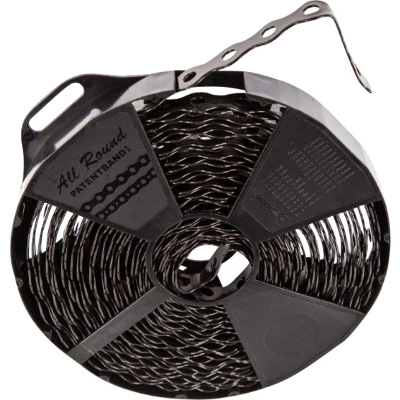 Patentbånd AR 17mm Plastbelagt Sort Patentbånd AR 17mm Plastbelagt Sort
