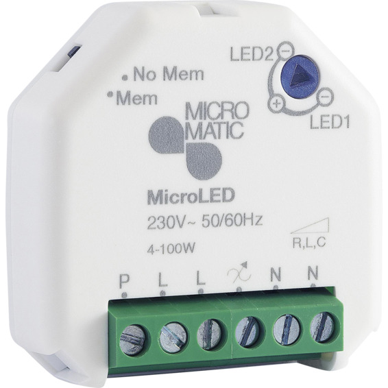 Dimmer MicroLED 4-100W Micro Matic