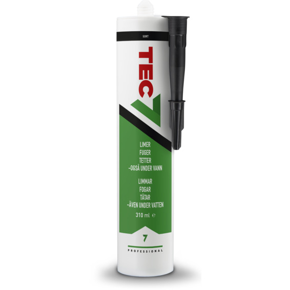 Tec7 Sort 310 ml Novatech Tec7 Sort 310 ml Novatech