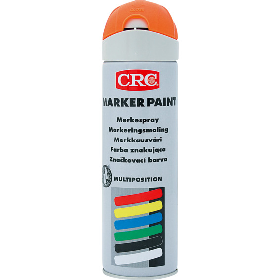 CRC Marker Paint orange Fluorescerende aerosol 500ml CRC Marker Paint orange Fluorescerende aerosol 500ml