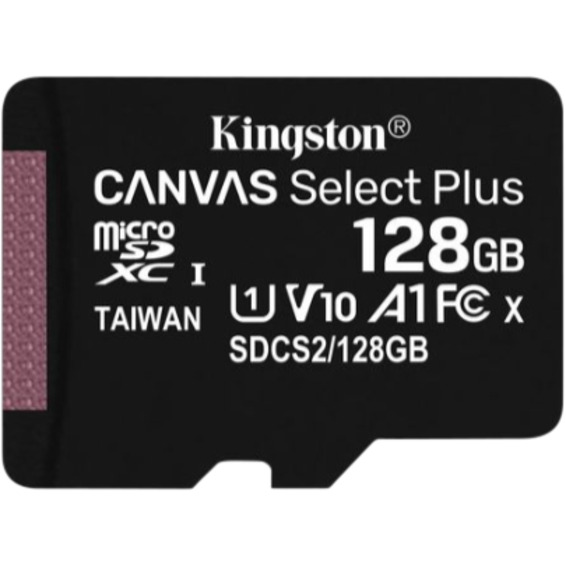 Kingston 128GB microSDXC Card - Indoor