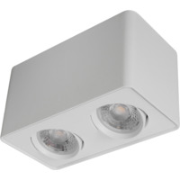 Namron Alfa Box 2 LED matt hvit