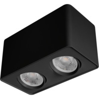 Namron Alfa Box 2 LED matt sort