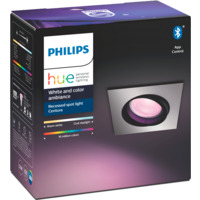 Philips Hue W Centura Spotlight Firkantet 5.7W Alu
