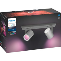 Philips Hue WCA Argenta Dobbel Spotlight 5.7W Alu