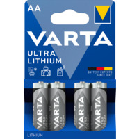 Batteri Varta Lithium AA 4 pk