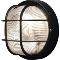 Vegglampe Mantova Sort 40W E27 IP44 Konstmide