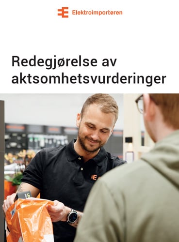 Redgjrelse av aktomshetsvurderinger 2023