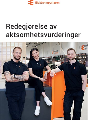 Redgjrelse av aktomshetsvurderinger 2022