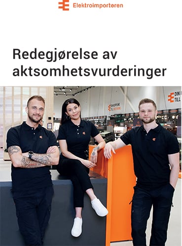 Redgjrelse av aktomshetsvurderinger