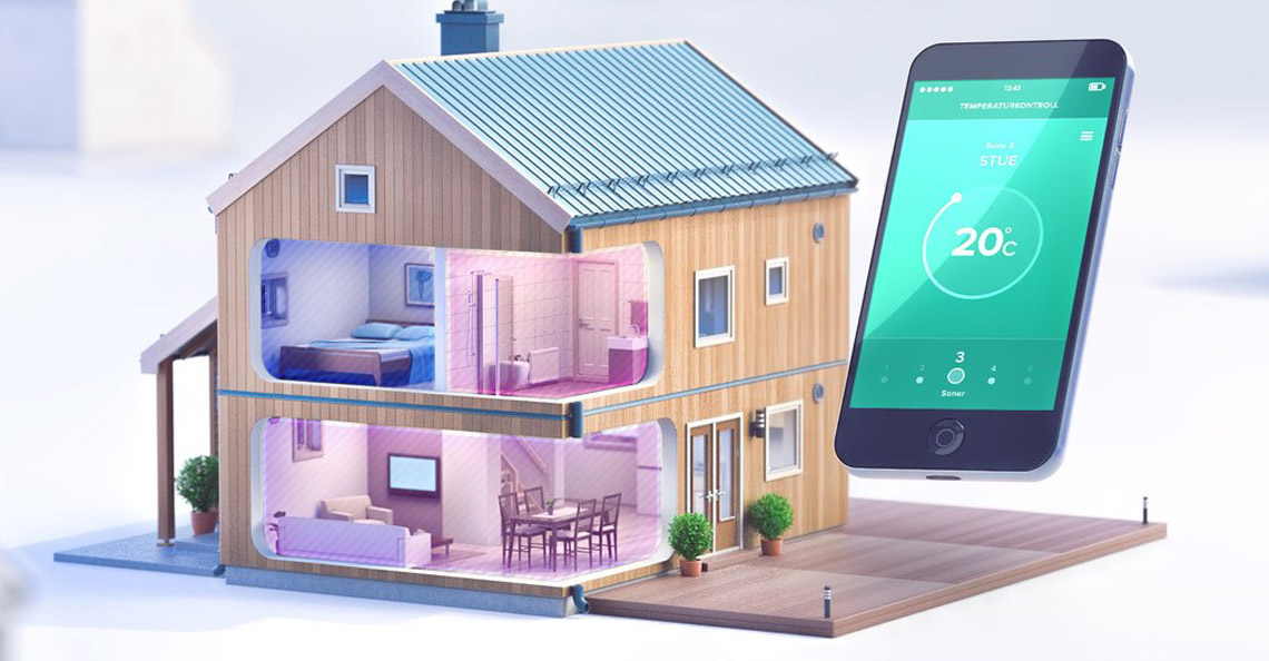 Elektrisk varmestyring er enkelt og gøy med smarthus