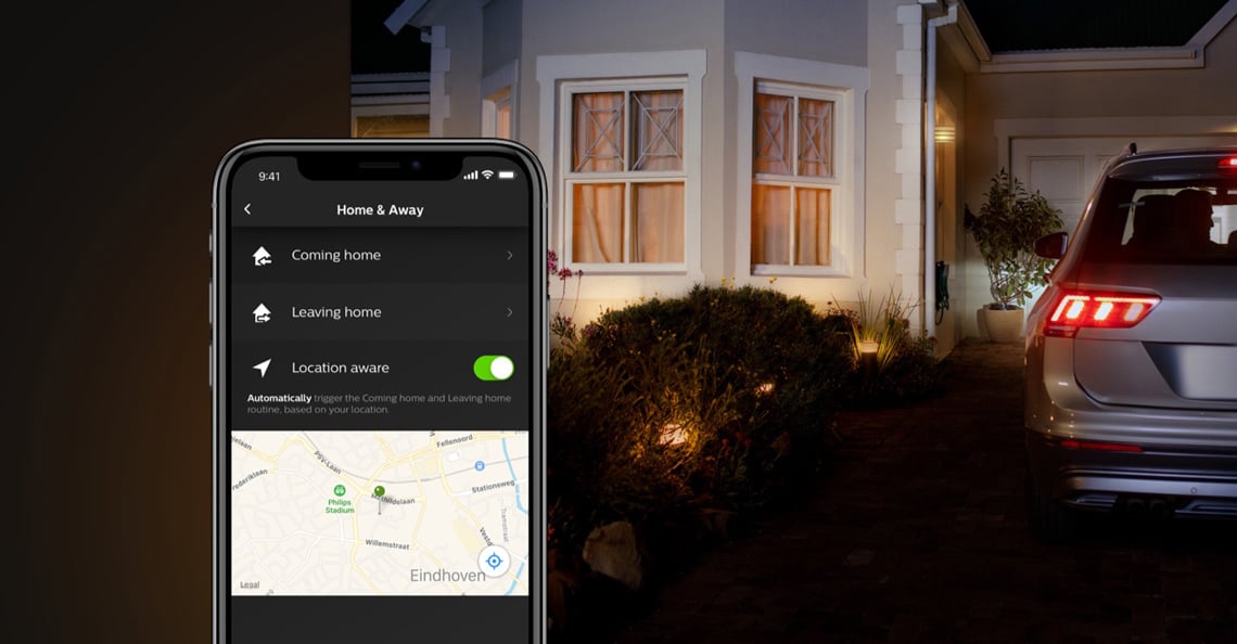 Philips Hue outdoor gir deg alltid en lys velkomst