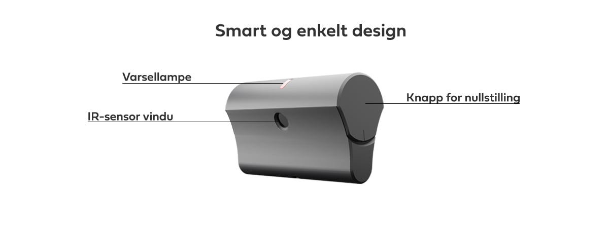 Komfyrvakt med smart og enkelt design