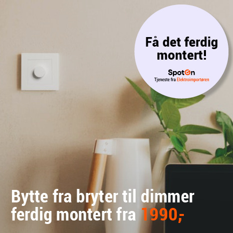 Bryter til dimmer