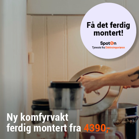 komfyrvakt ferdig montert