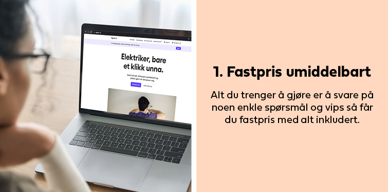 Fastpris umiddelbart