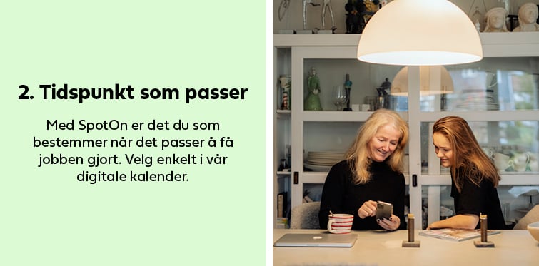 Tidspunkt som passer deg