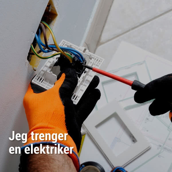 Jeg trenger en elektriker bilde
