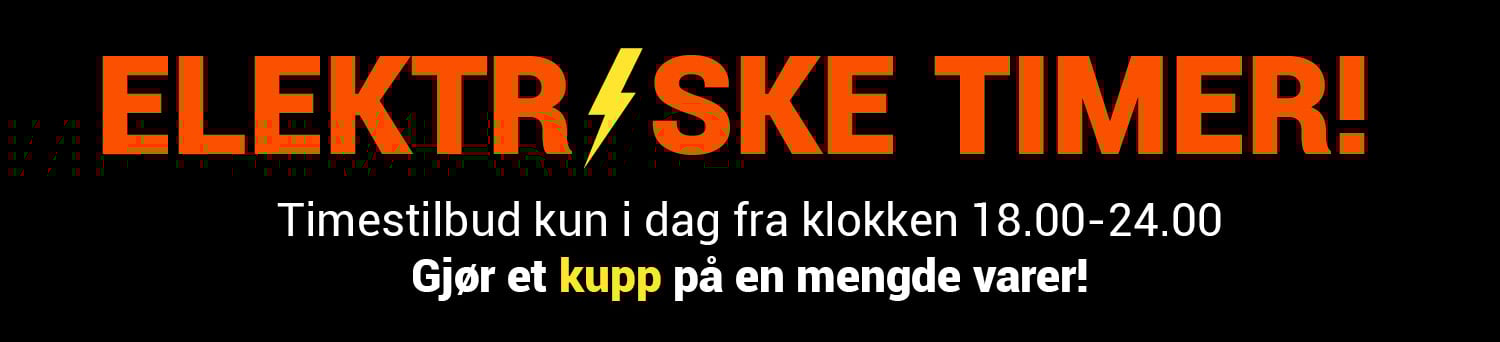 Elektriske timer er i gang!