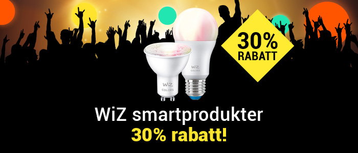 -30% p WiZ produkter