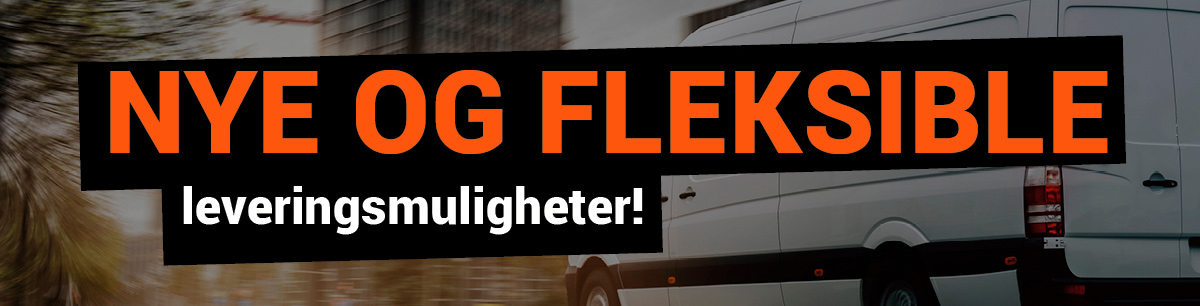 Nye og fleksible leveringsmuligheter Nye og fleksible leveringsmuligheter