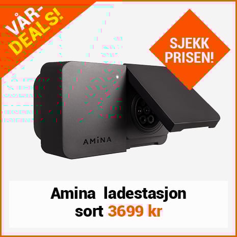 Amina Ladestasjon Sort