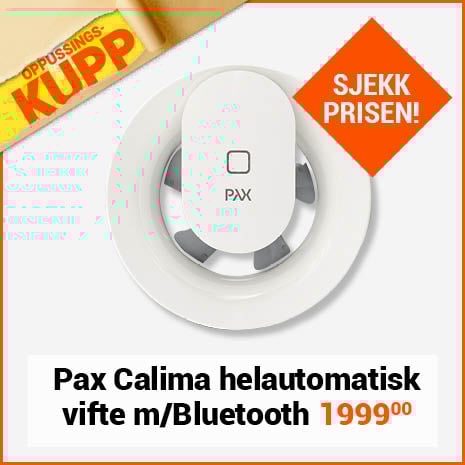 Pax Calima Helautomatisk Baderomsvifte