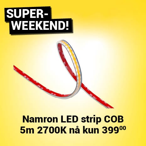LED strip COB 5m 2700K 10,3W/m IP67
