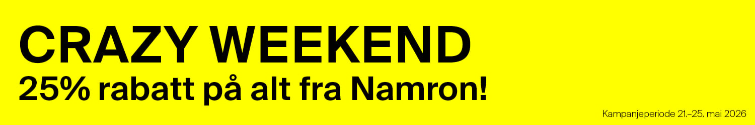 -25% p� alt* fra Namron