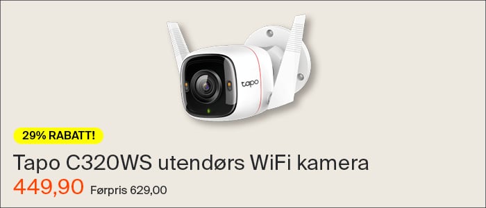 Tapo C320WS Outdoor Security Wi-Fi Camera