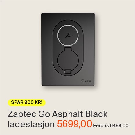 Zaptec Go Asphalt Black