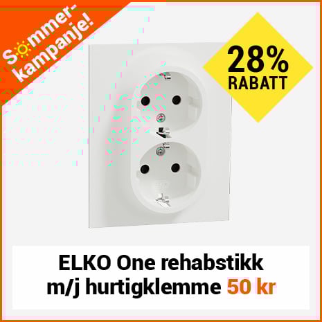 ELKO One Rehabstikk m/j hurtigklemme