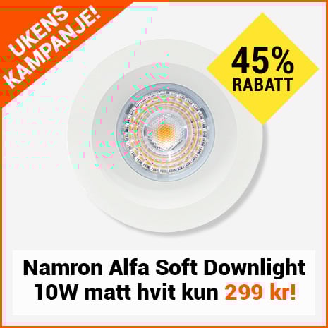 Namron Alfa Soft Downlight 10W