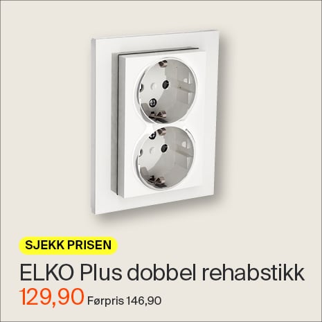 Elko Plus dobbel rehabstikk m/j PH