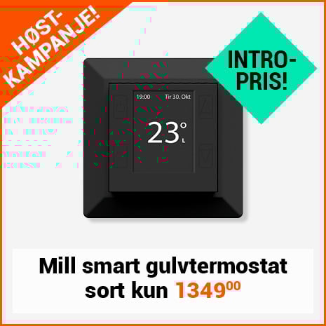 Mill smart gulvtermostat sort
