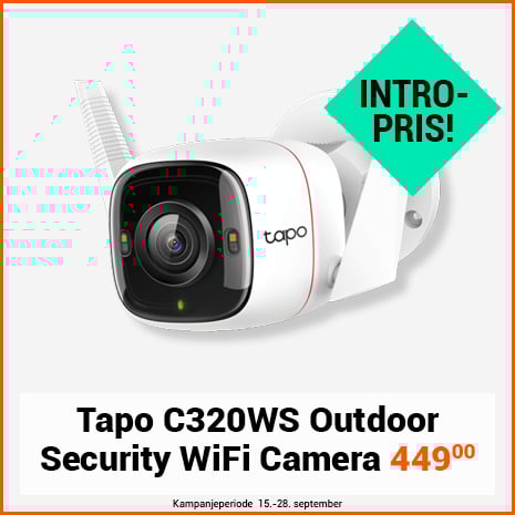 Tapo C320WS Outdoor Security Wi-Fi Camera