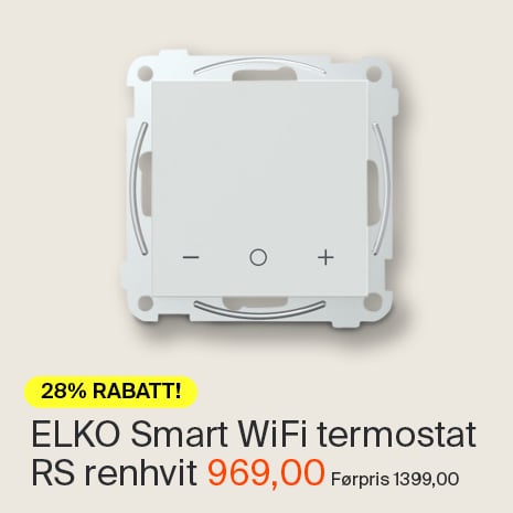 ELKO SMART WiFi Termostat RS Renhvit