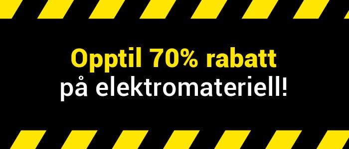 Ryddesalg Belysning!