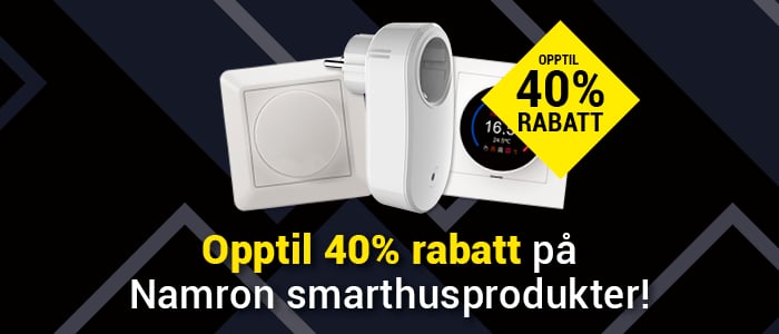 Black week Namron smarthus deals Black week Namron smarthus deals