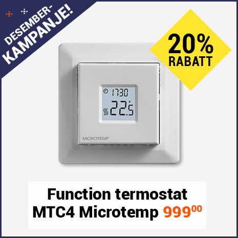 Termostat Microtemp MTC4 Hvit