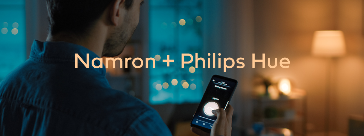Namron og Philips Hue Namron og Philips Hue