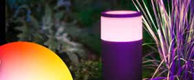 Philips Hue utendrsbelysning bilde